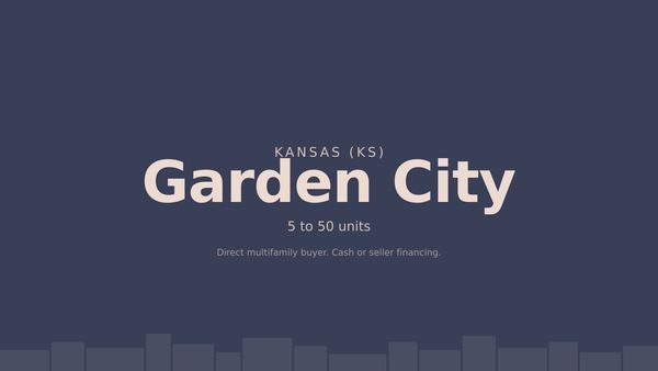 Garden City multifamily, Kallpa Properties direct buyer