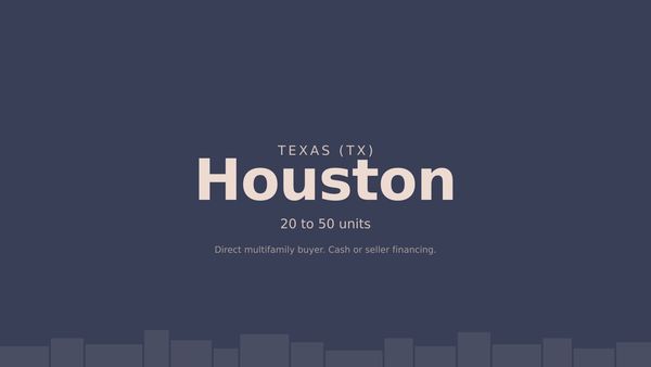 Houston multifamily, Kallpa Properties direct buyer
